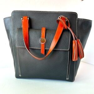 Dooney & Bourke NWT Black Leather Large Satchel